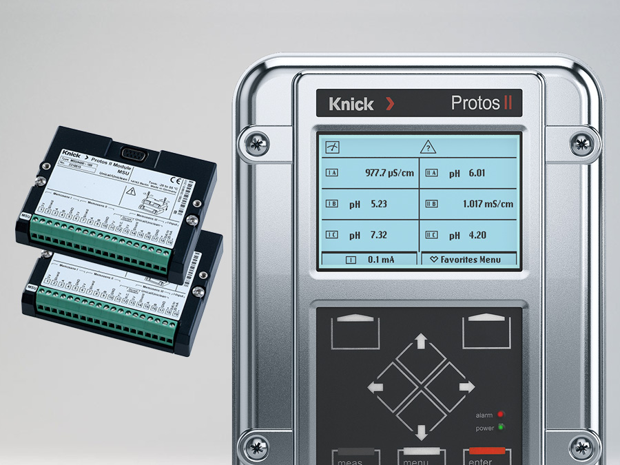 Up to six Sensors on one Transmitter Protos II 4400 via Modul MSU4400-180