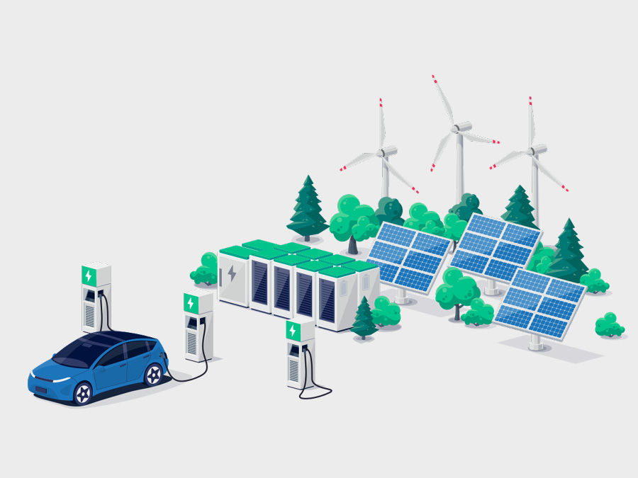 Energy storage - the handshake between renewable energy and electric vehicles